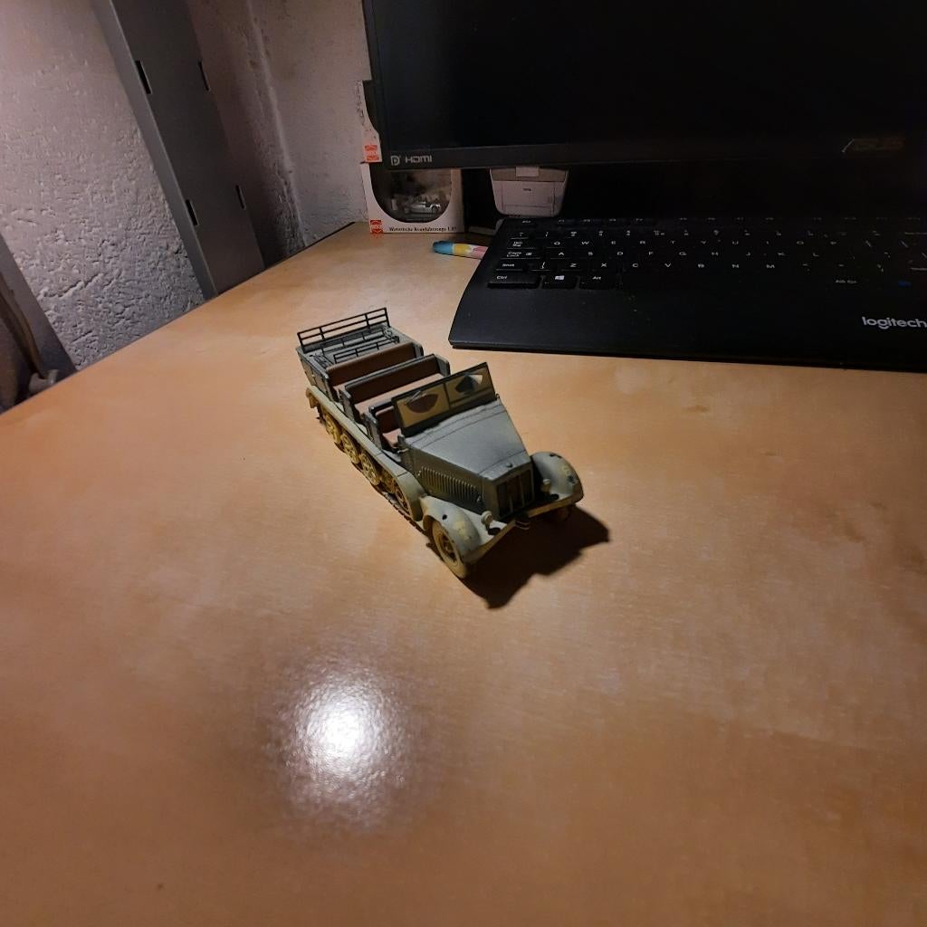 Corgi  Sd.kfz7, Ophalen of Verzenden, Auto, Corgi