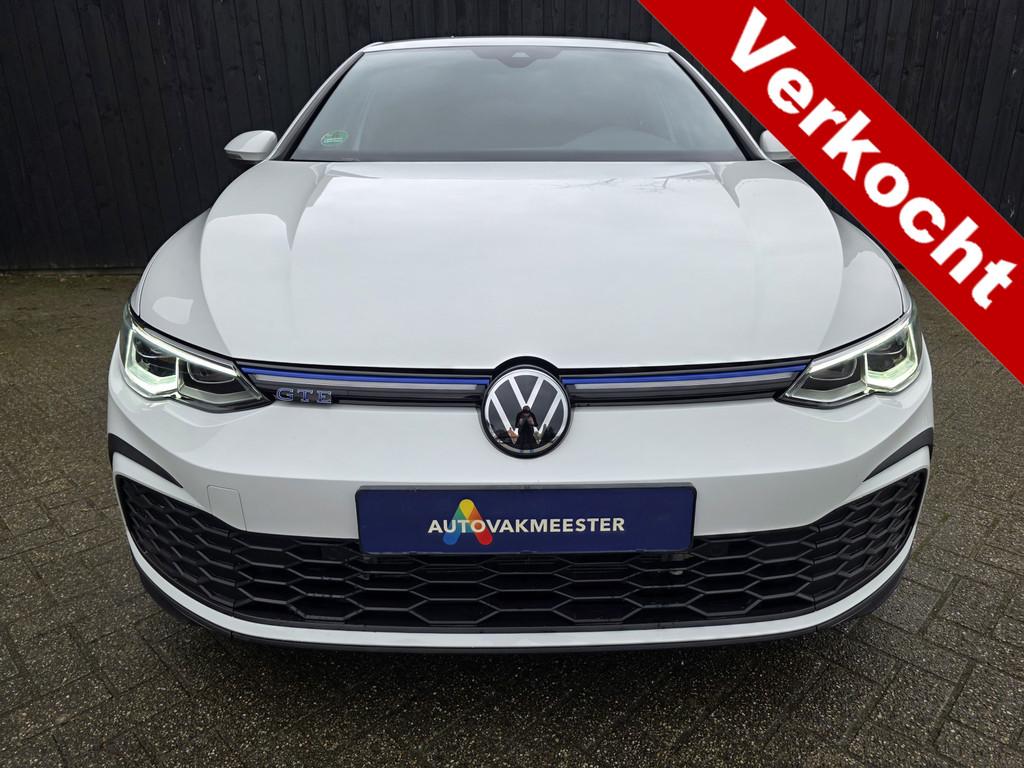 Volkswagen Golf 1.4 eHybrid GTE (bj 2021, automaat), Gebruikt, 4 cilinders, Wit, 1527 kg