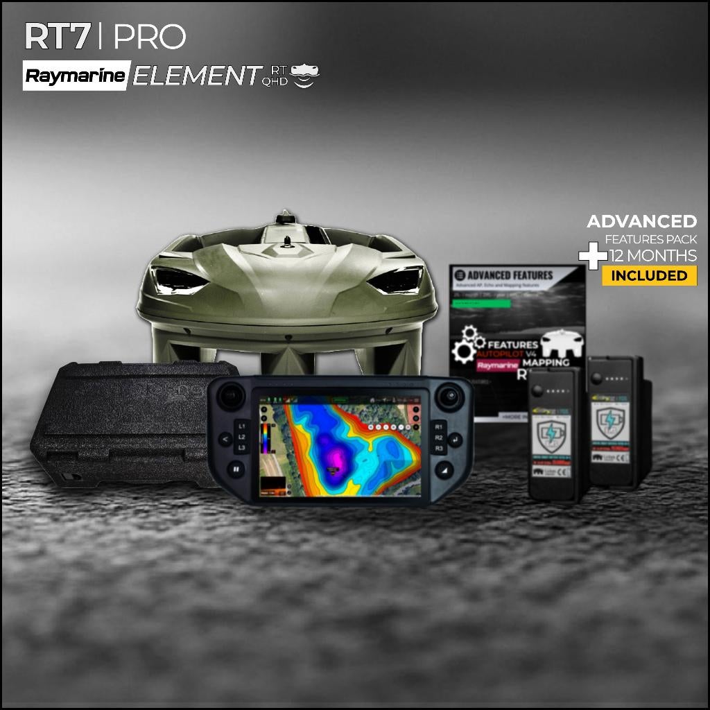 Carplounge RT7 | Voerboot | Raymarine Element | GPS, Ophalen, Nieuw, Complete set