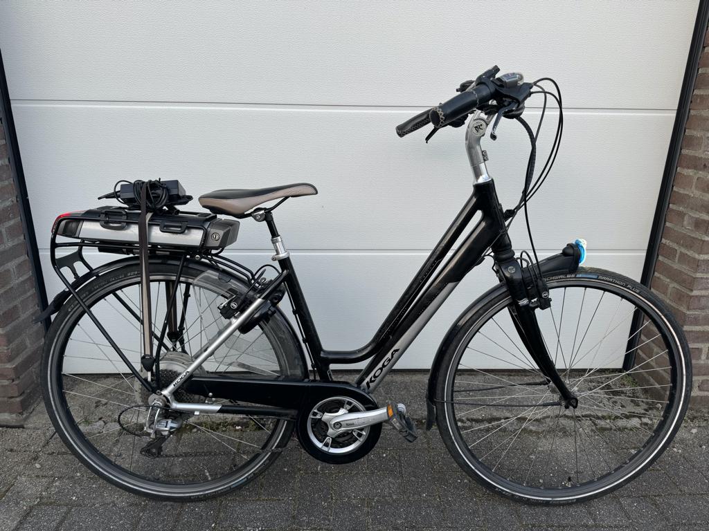 Elektrische fiets | Koga e-deluxe | 500Wh, Gebruikt, 47 tot 51 cm, 50 km per accu of meer, Ophalen