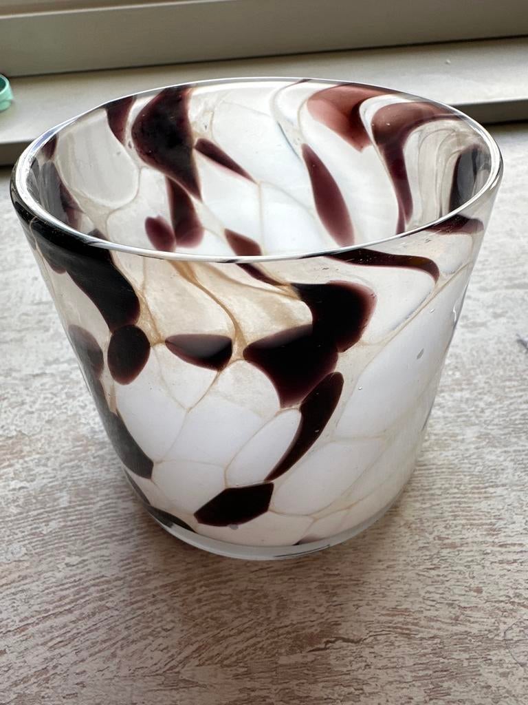 Fidrio vaas, geheel gaaf, 9,5 x 10 cm, Ophalen of Verzenden