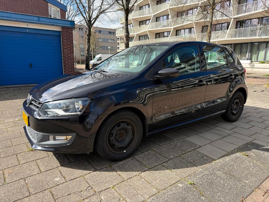 Volkswagen Polo 1.4-16V Comfortline Airco Cruise 5drs Black, Voorwielaandrijving, 4 cilinders, Zwart, Origineel Nederlands