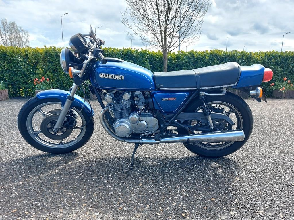 Suzuki GS550 1978, Motoren, 4 cilinders, Motorrijbewijs A, Particulier, Meer dan 35 kW