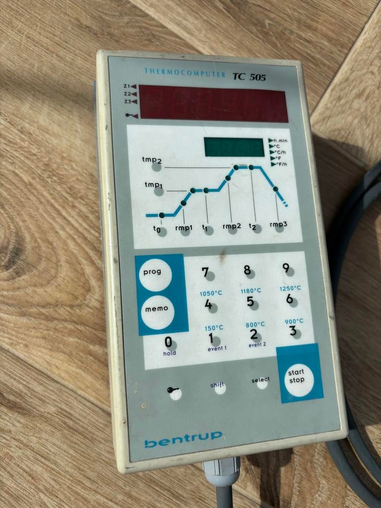 Bentrup TC 505 thermocontroller keramiek oven, Ophalen of Verzenden, Zo goed als nieuw