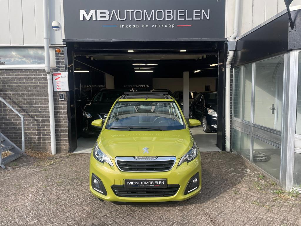 Peugeot 108 1.0 e-VTi Active TOP!Cabrio/Nap/airco/Nap/5 Deur, Auto's, Voorwielaandrijving, Gebruikt, Euro 6, Start-stop-systeem