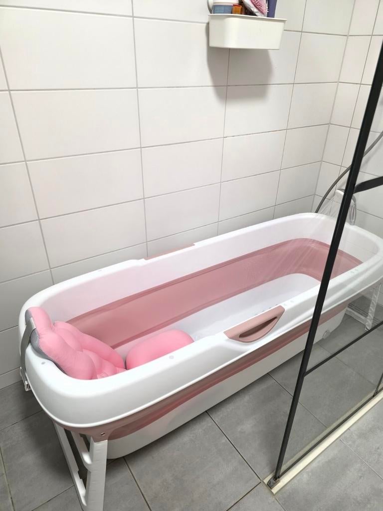 Opvouwbaar Opklapbaar Bad Roze - Compact en Comfortabel, Ophalen of Verzenden, Nieuw, Roze, Overige typen