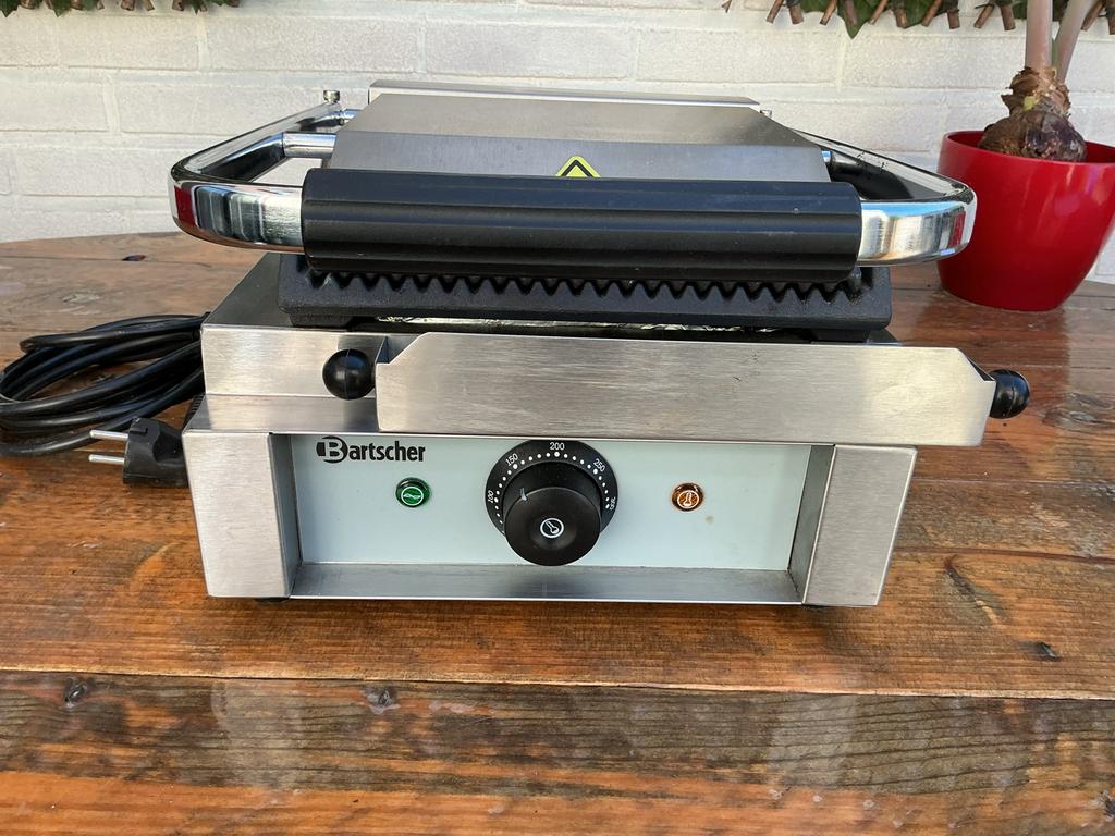 Professionele Contactgrill / Tosti-ijzer Bartscher, Ophalen, Gebruikt