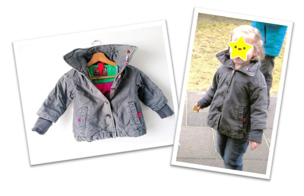 Bengh per Principesse gevoerde jas, maat 98/104, Kinderen en Baby's, Gebruikt, Meisje, Ophalen of Verzenden, Bengh per principesse