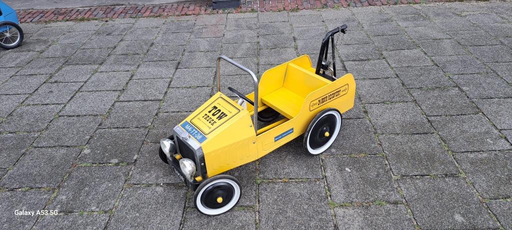 Trapauto takel auto, Kinderen en Baby's, Ophalen, Zo goed als nieuw