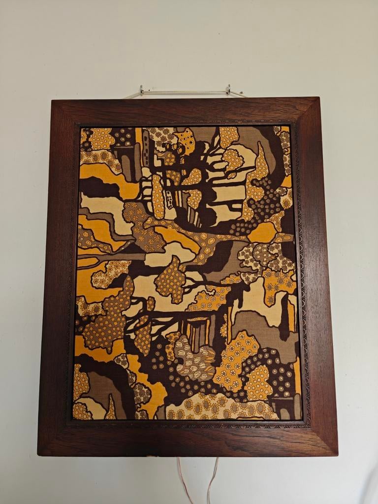 Uniek Vintage Bertagni Panneau Sonore Luidsprekers, Ophalen, Minder dan 60 watt, Front, Rear of Stereo speakers, Overige merken