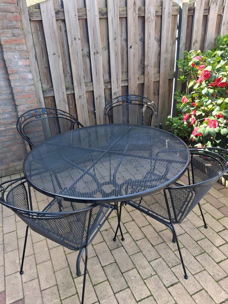 TUINSET ROYAL GARDEN ELEGANCE, Ophalen of Verzenden, Zo goed als nieuw, Overige materialen