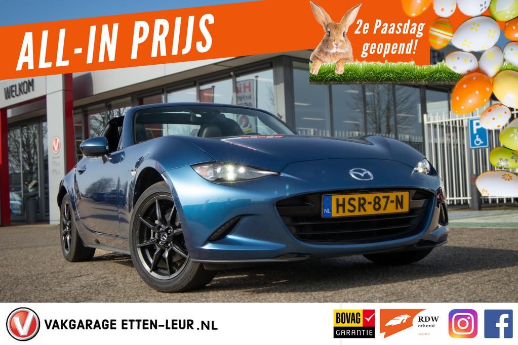 Mazda MX-5 1.5 RF SkyAc-G 132PK GT-M | CAMERA | APPLE + ANDR, 12 maanden, Gebruikt, Euro 6, 4 cilinders