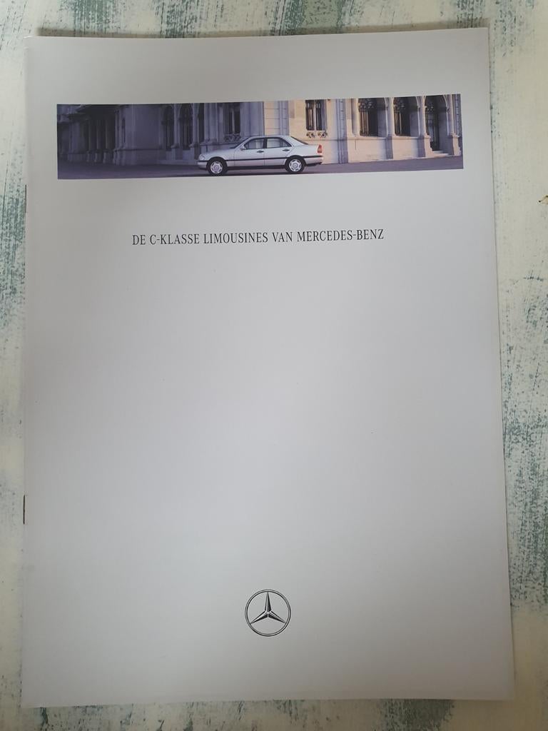 Nederlandse folder Mercedes C-Klasse W202, Ophalen of Verzenden