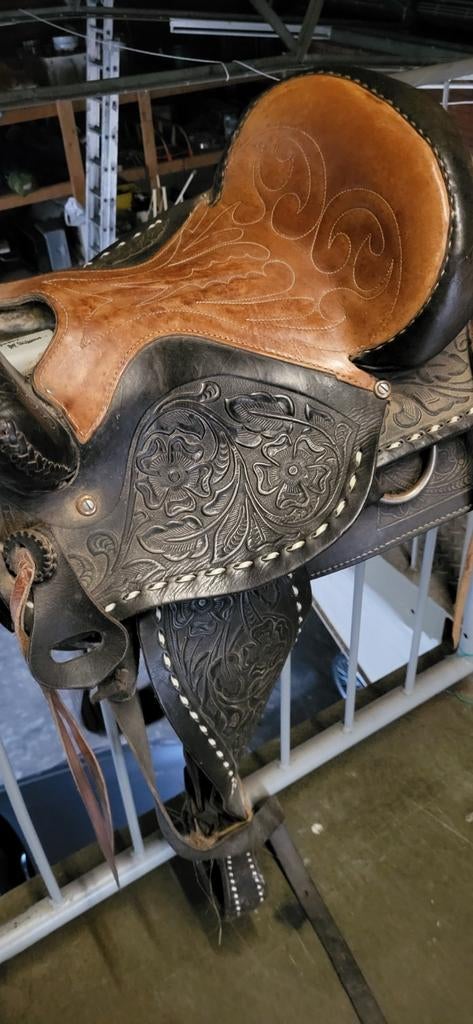 Western zadel, Ophalen, Gebruikt, Western