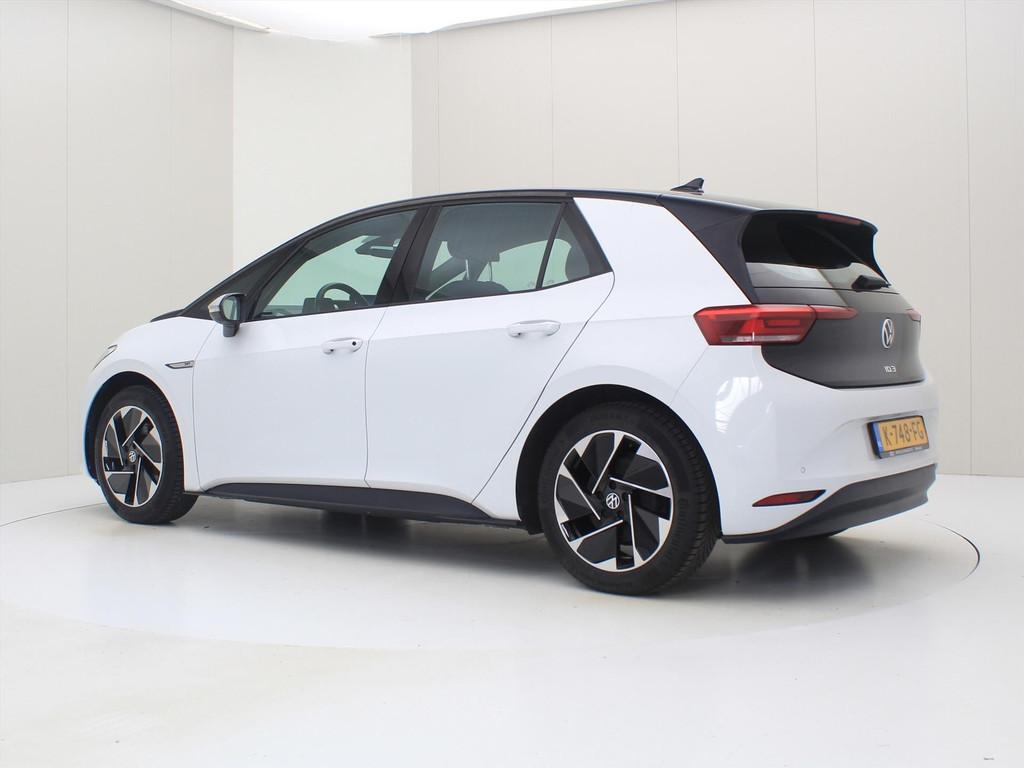 Volkswagen Id.3 58kWh 204pk 1st 91% SoH [ TREKHAAK+STOELVERW, Automaat, 1694 kg, Gebruikt, Zwart