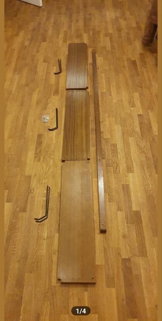 Uitbereiding poul cadovius wandsysteem, Ophalen, Met plank(en), Gebruikt, 200 cm of meer