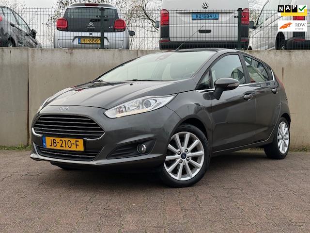 Ford Fiesta 1.0 EcoBoost Titanium/NAVI/CLIMA/PDC/CRUISE/NL A, Voorwielaandrijving, 23 km/l, Origineel Nederlands, Bedrijf
