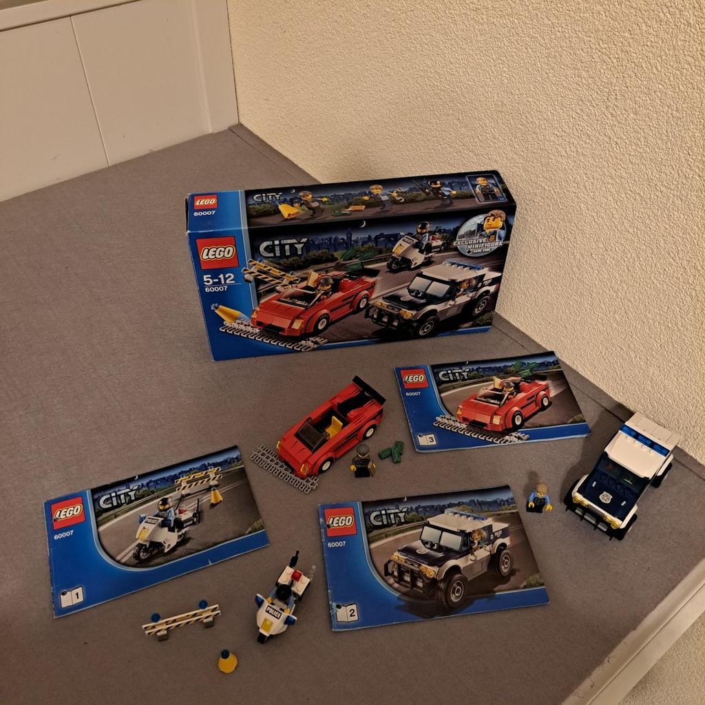 Lego City 60007 Snelle Achtervolging., Ophalen of Verzenden, Zo goed als nieuw, Lego