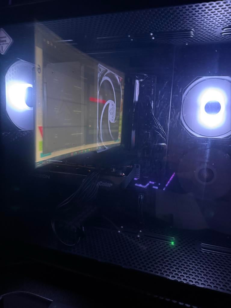 Krachtige Gaming PC - AMD Ryzen 5 9600X, RX 9060 XT, 32GB RA, Ophalen, 32 GB, Zo goed als nieuw, Gaming