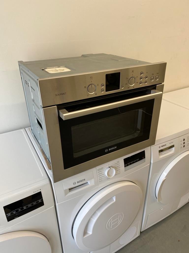 Bosch InbouwCombimagnetron 60 Cm Bij 45 Cm Zgan!, Ophalen, Combimagnetron, Hete lucht, Zo goed als nieuw