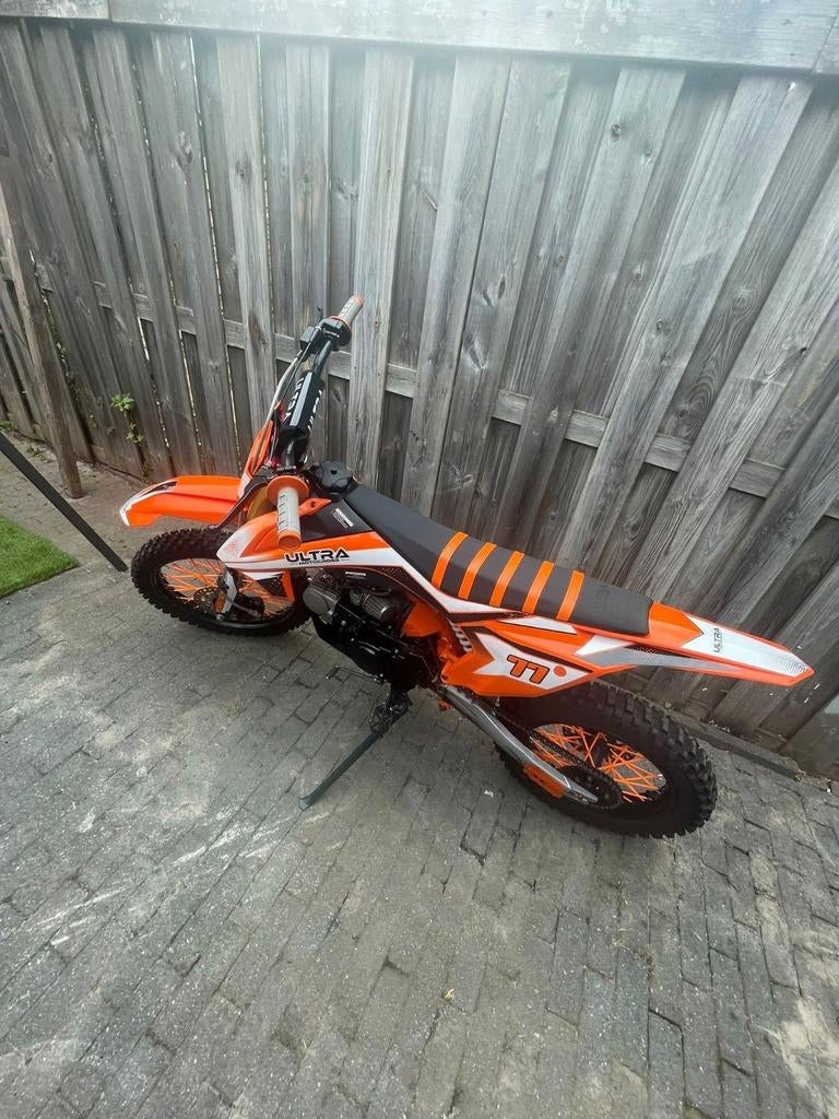Pitbike 125cc met 26mm carburateur, Fietsen en Brommers, Minibikes, Midibikes en Pitbikes, Ultra motocross, 125 cc, Ophalen of Verzenden