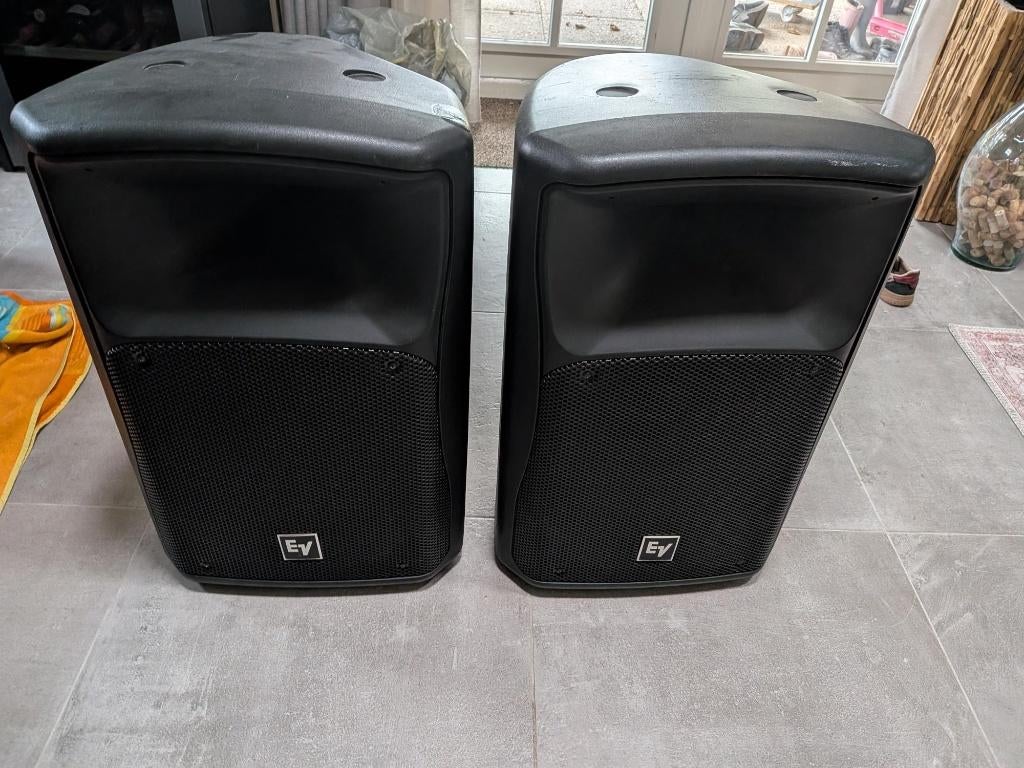 Set Electro voice (ev) ZX4 passieve speakers, Gebruikt, 120 watt of meer, Front, Rear of Stereo speakers, Ophalen