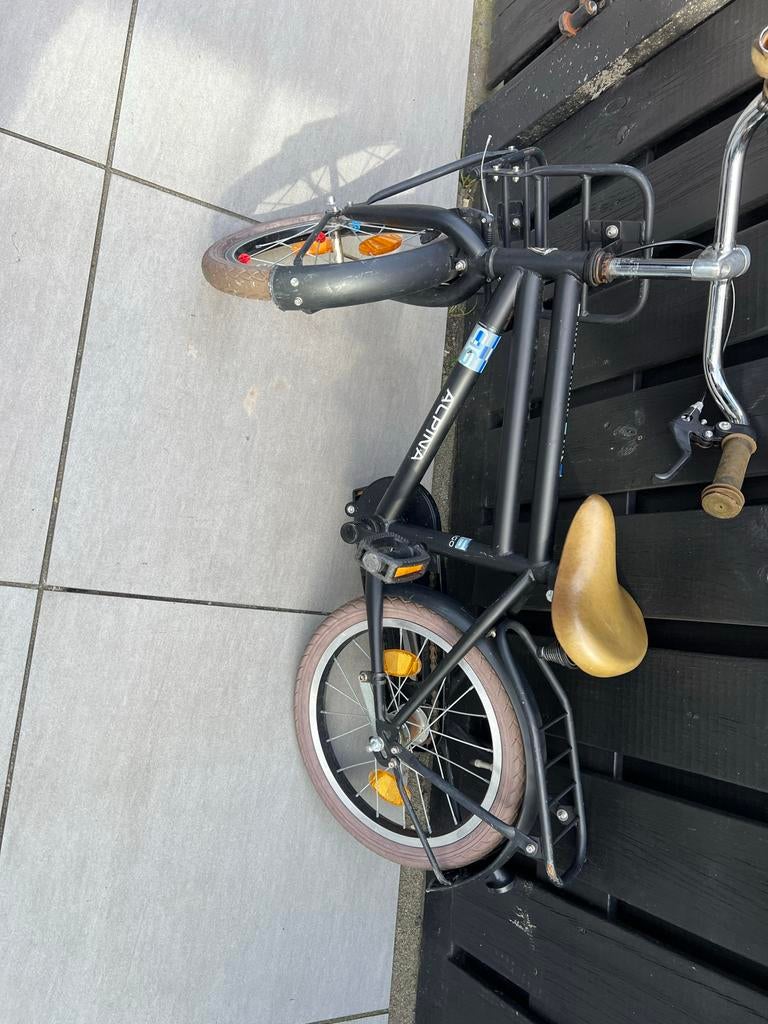 Alpina Kinderfiets - Zwart - Gebruikt, Ophalen, Gebruikt, 16 tot 20 inch
