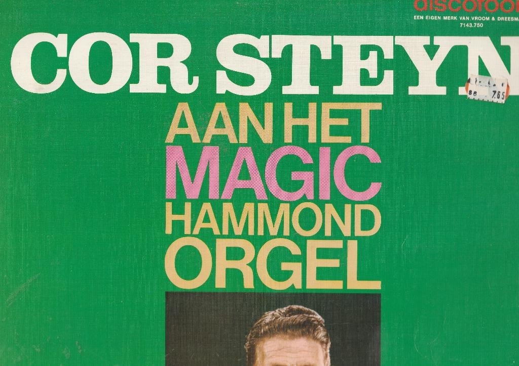 Lp cor steyn aan het magic hammond orgel 17 nummers, Ophalen of Verzenden, Zo goed als nieuw, 12 inch