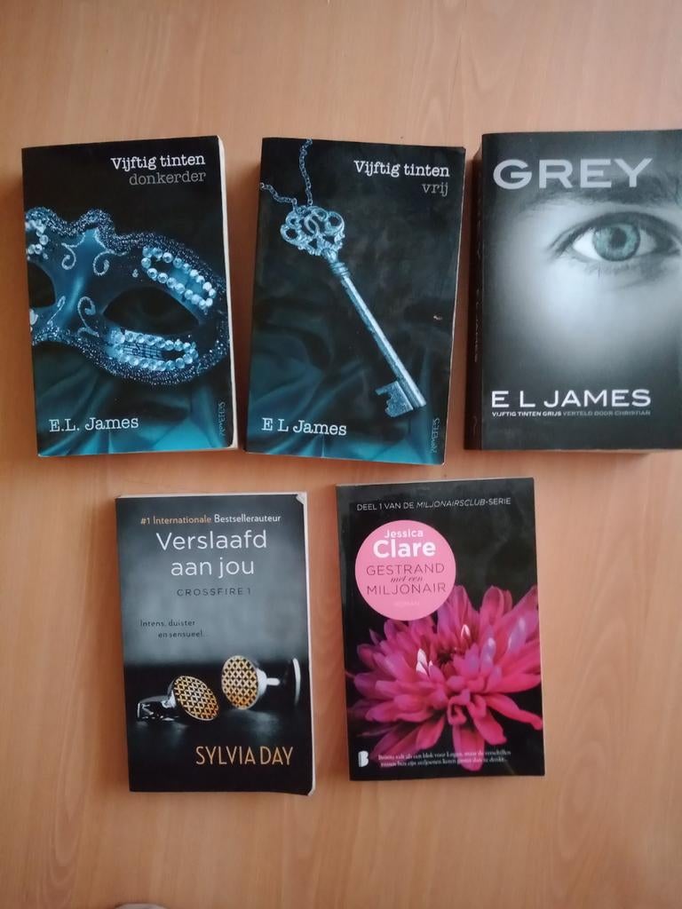 Erotische boeken serie vijftig tinten grijs en meer, Boeken, Ophalen of Verzenden