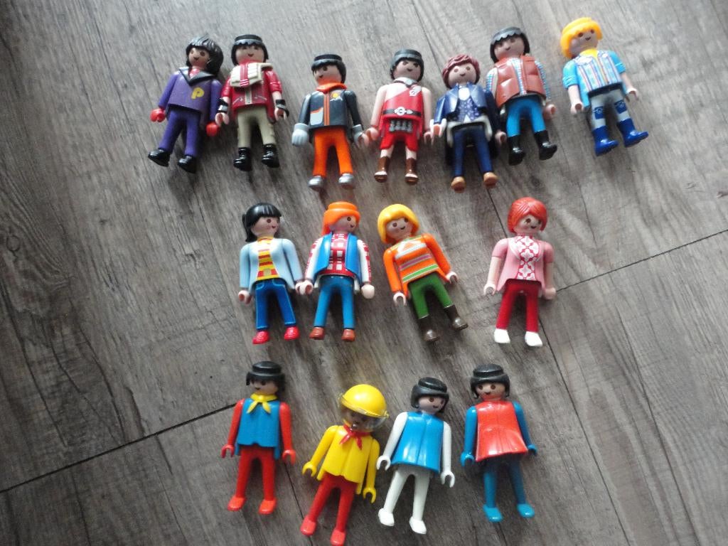 DIVERSE PLAYMOBIL POPPETJES  42 STUKS TE KOOP 1,- PER STUK, Kinderen en Baby's, Speelgoed | Playmobil, Zo goed als nieuw, Los playmobil