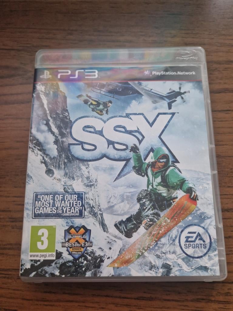 Ps 3 game      SSX, 1 speler, Ophalen of Verzenden, Sport, Vanaf 3 jaar