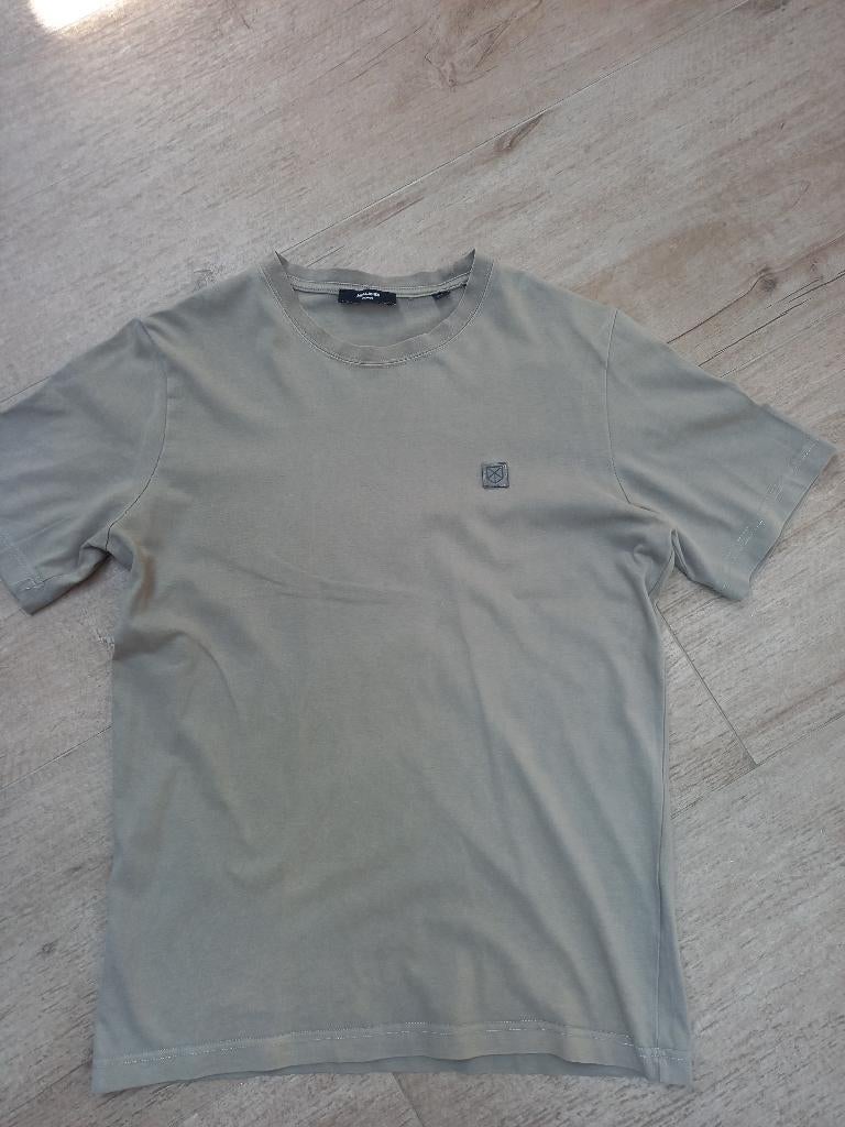 T SHIRT GROEN MAAT S/M, Kleding | Heren, T-shirts, Maat 48/50 (M), Ophalen of Verzenden, Gedragen, Groen