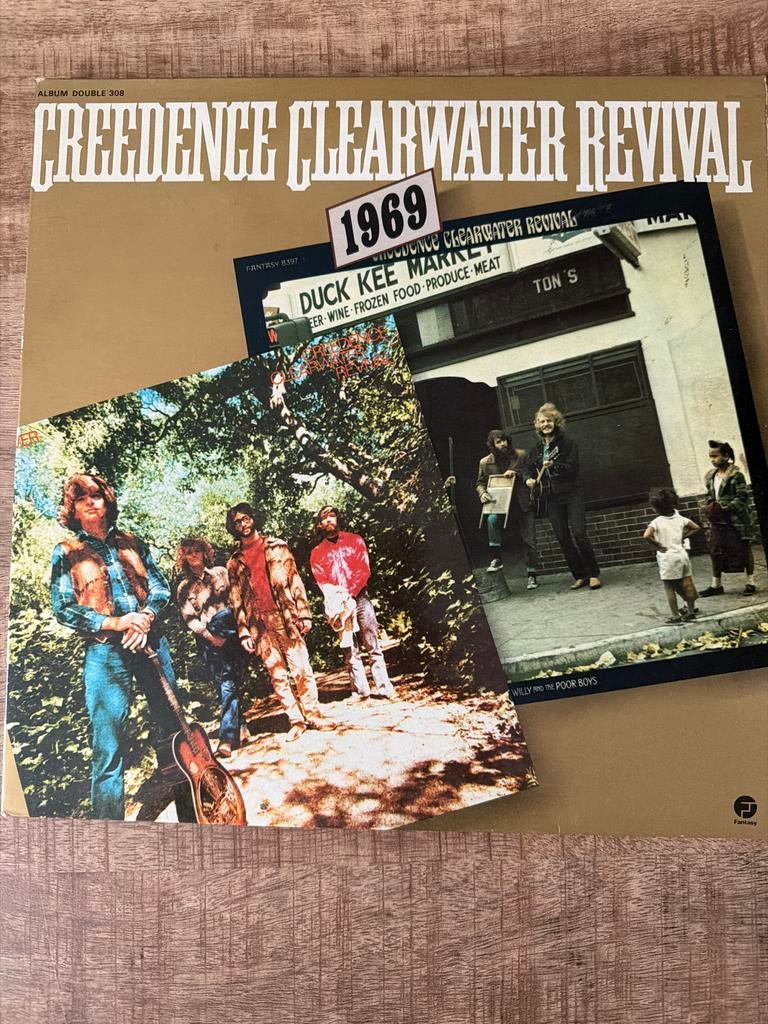 Creedence Clearwater Revival - Album Double 308 LP, Ophalen, Gebruikt, 12 inch, Poprock
