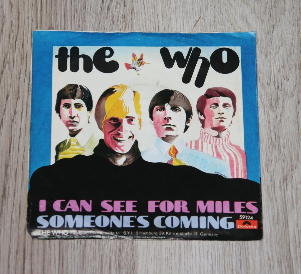 THE WHO ( I can see for miles ) 1967, Cd's en Dvd's, Vinyl Singles, Gebruikt, 7 inch, Single, Ophalen of Verzenden