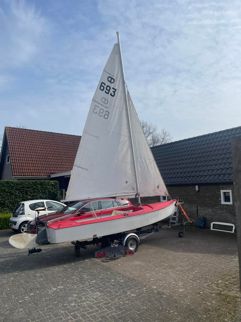 Volksboot incl kniktrailer, Ophalen, Gebruikt, Overige typen, Elektrisch