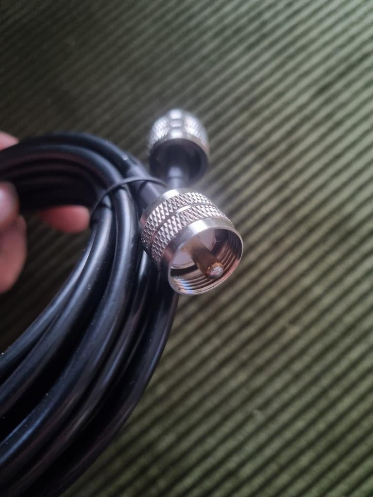 RG58 Coaxkabel met PL259 Connectoren voor CB/Amateurradio, Ophalen of Verzenden