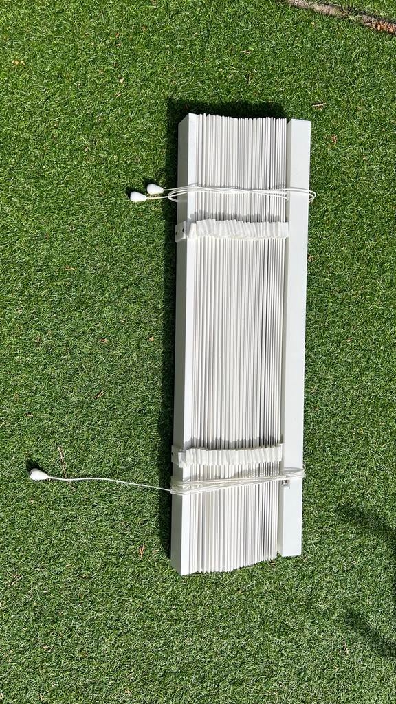 3 Jaloezieën 80x220 cm - Wit, Gebruikt, 200 cm of meer, Wit, 50 tot 100 cm