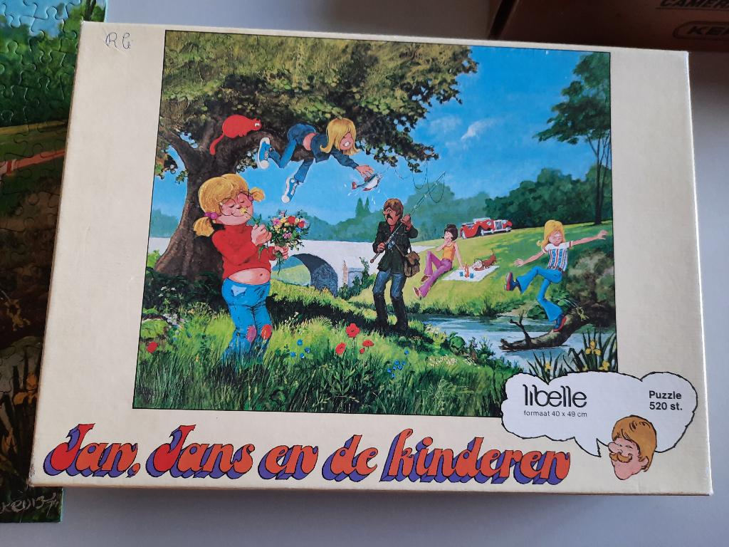 Libelle puzzel Jan, Jans en de kinderen, ontbreekt 1 stukje, Ophalen of Verzenden, Minder dan 500 stukjes, Gebruikt