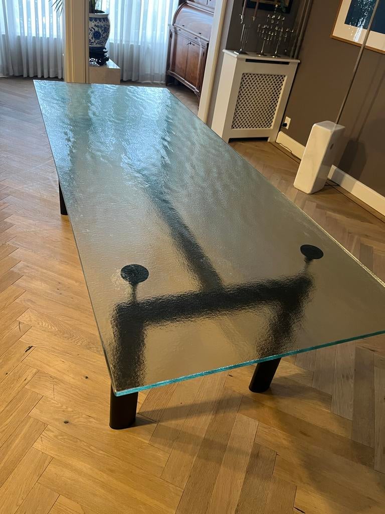 Cassina Le Corbusier LC6 eettafel, Huis en Inrichting, Tafels | Eettafels, Zo goed als nieuw, 50 tot 100 cm, 150 tot 200 cm, Vijf personen of meer