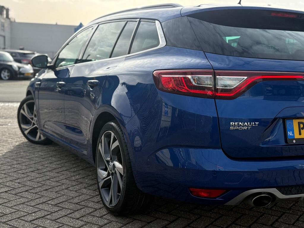 Renault Mégane Estate 1.6 TCe GT#Automaat#205pk#Sport#Apk, Auto's, 1618 cc, Euro 6, 4 cilinders, Blauw
