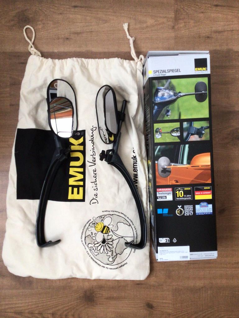Emuk Caravanspiegels Opel Astra, Ophalen of Verzenden