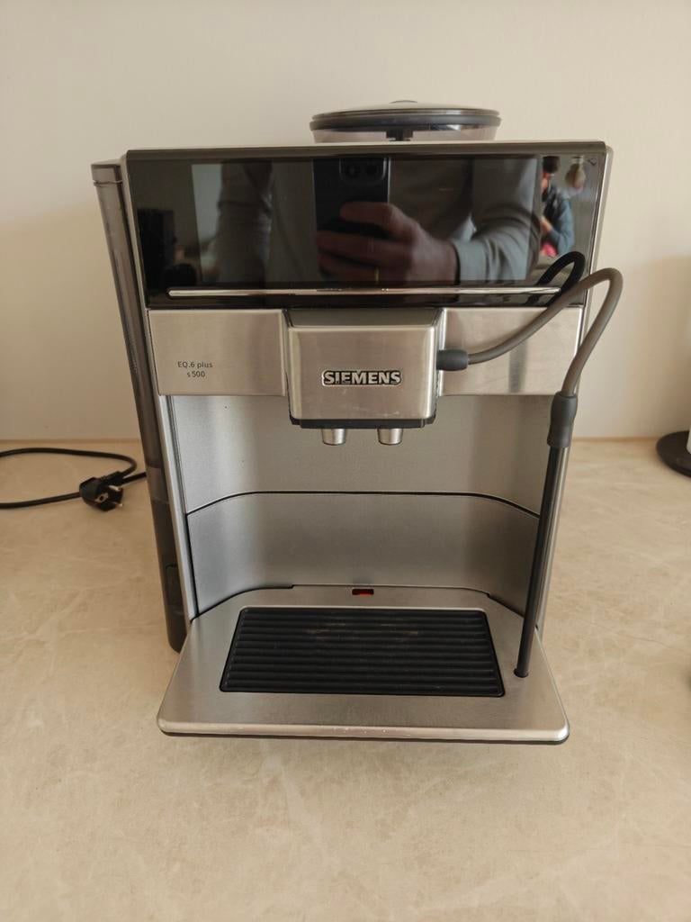 Siemens EQ.6 S500 koffiemachine, Witgoed en Apparatuur, Koffiezetapparaten, Ophalen, Koffiemachine, Stoompijpje