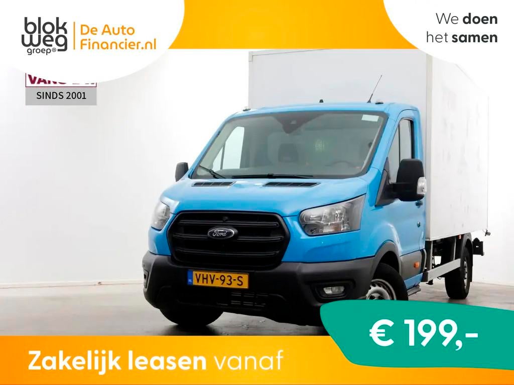 Ford Transit 350 2.0 TDCI 130pk Bakwagen met ac € 11.950,0, Auto's, 13 km/l, 4 cilinders, Blauw, Origineel Nederlands