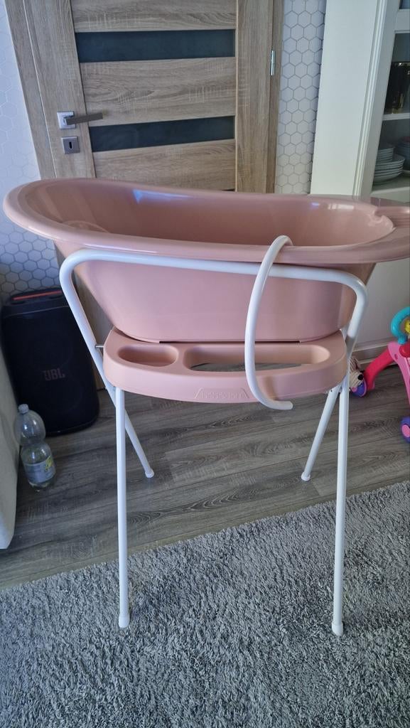 Badje Bebe Jou click pale pink, als nieuw!, Ophalen, Zo goed als nieuw, Badje, Bébé-jou