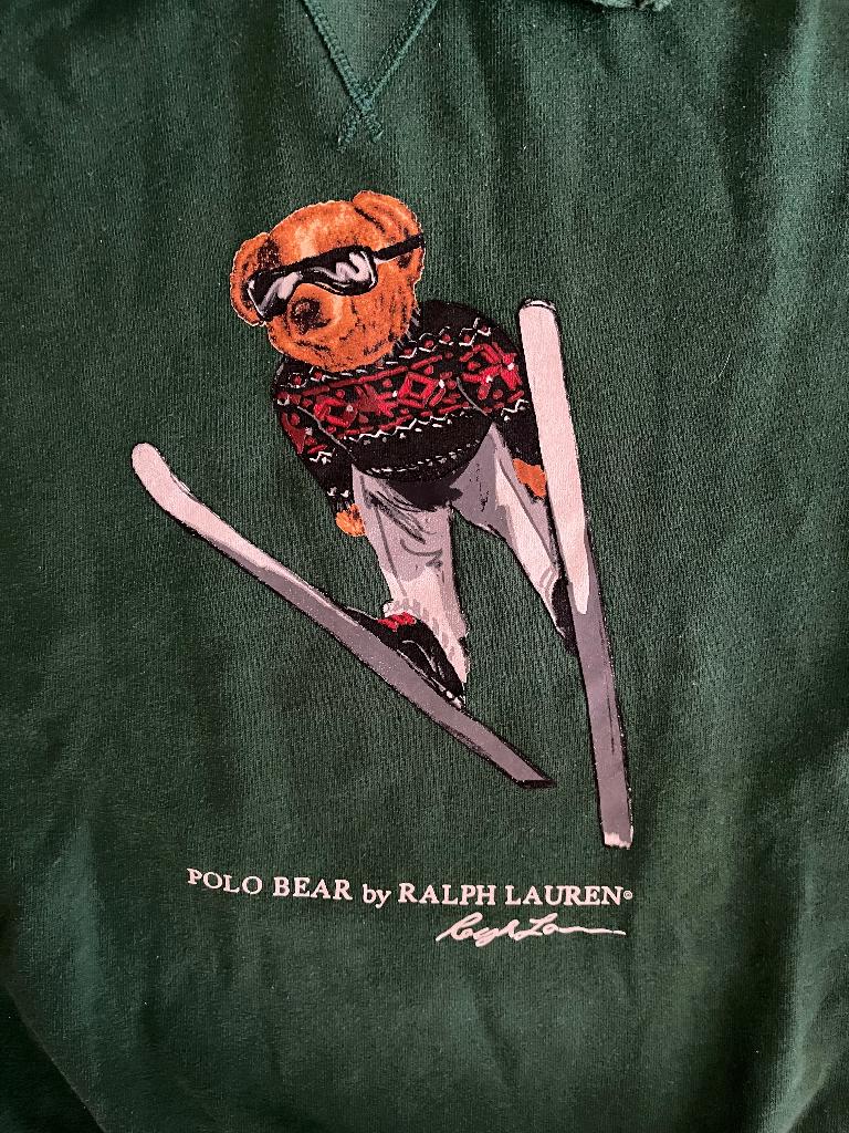 POLO RALPH LAUREN POLO BEAR JUMPING SKI BEAR Origineel Mt M, Maat 48/50 (M), Ophalen of Verzenden, Polo Ralph Lauren, Gedragen
