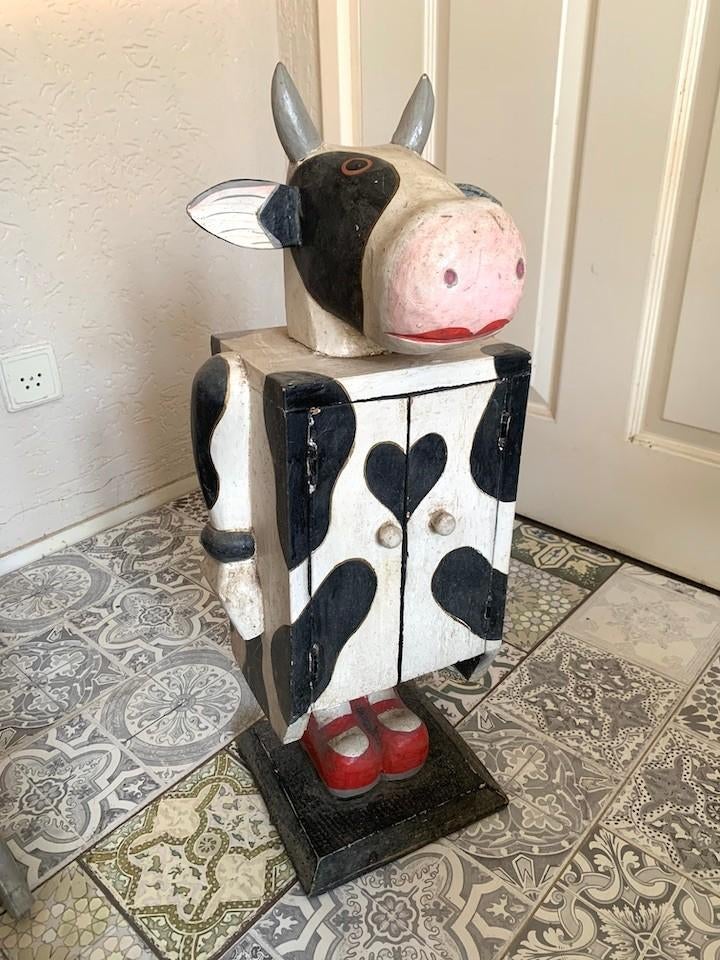 Decoratieve koe, Ophalen of Verzenden, Gebruikt