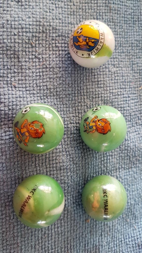 RKC Waalwijk knikkers, Ophalen of Verzenden, Nieuw, Overige binnenlandse clubs, Overige typen