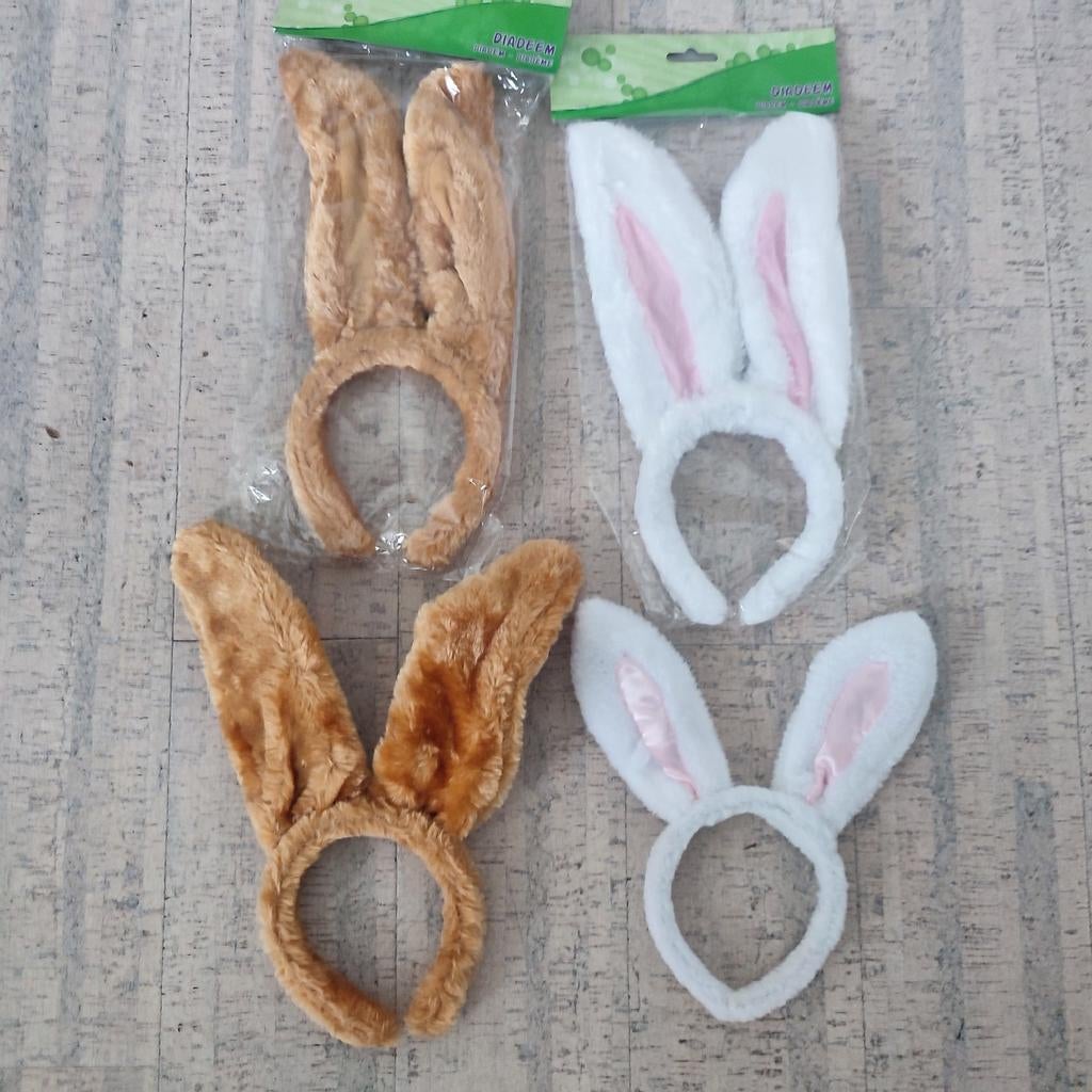 Paashaas paaskonijn oren diadeem kind volwassene per stuk, Ophalen of Verzenden, Nieuw