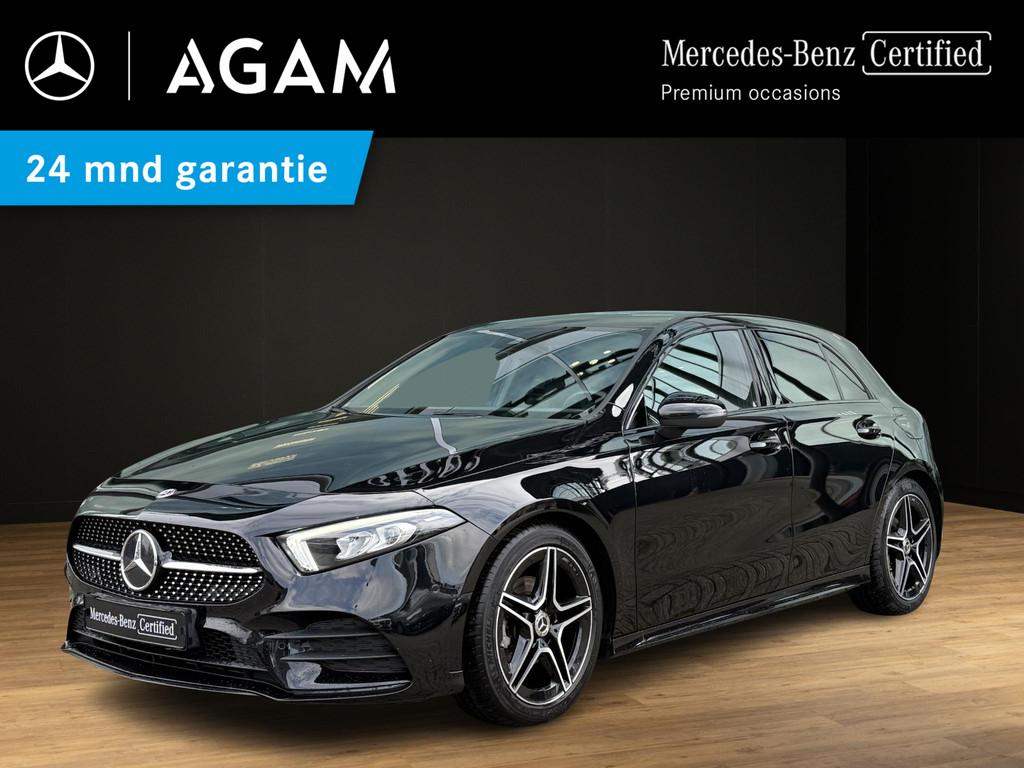 Mercedes-Benz A-Klasse Hatchback 180 Business Solution AMG, Gebruikt, 4 cilinders, Zwart, Parkeercamera