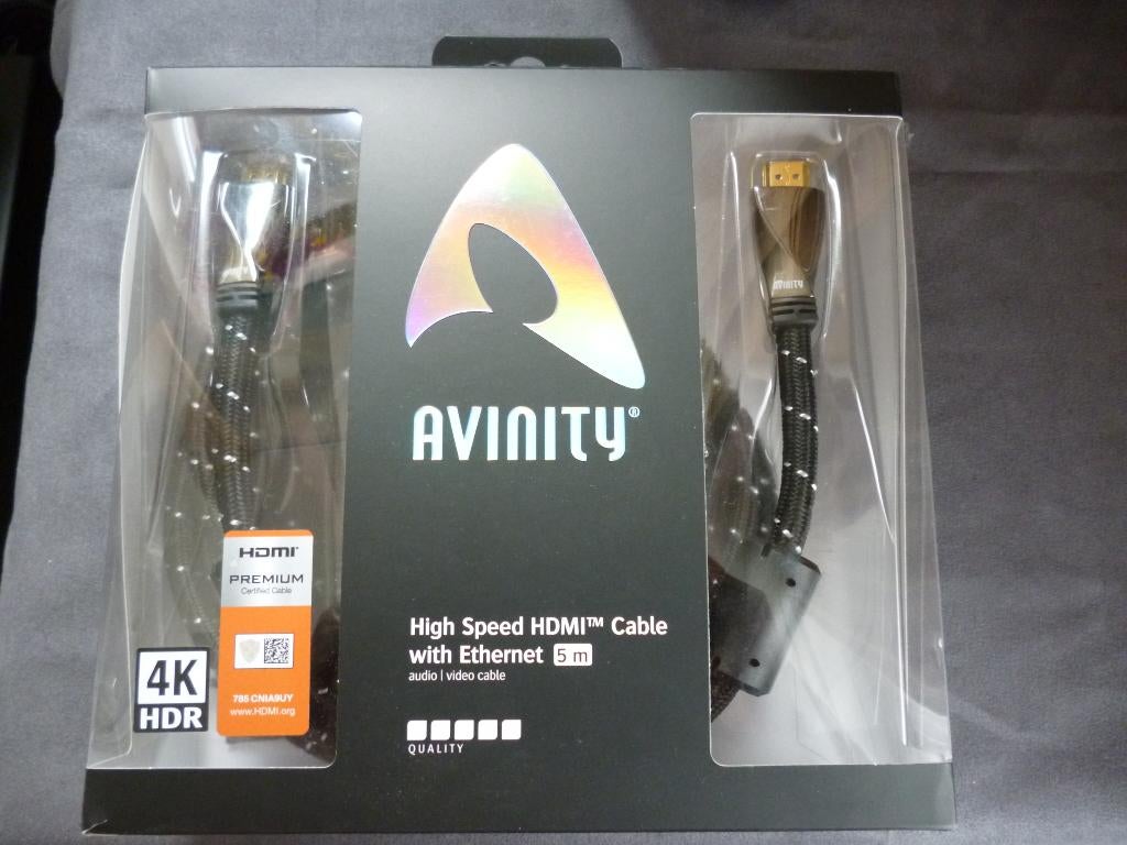 hdmi kabel 5m avinity NIEUW, Audio, Tv en Foto, Audiokabels en Televisiekabels, Ophalen of Verzenden, Nieuw, 5 tot 10 meter, HDMI-kabel